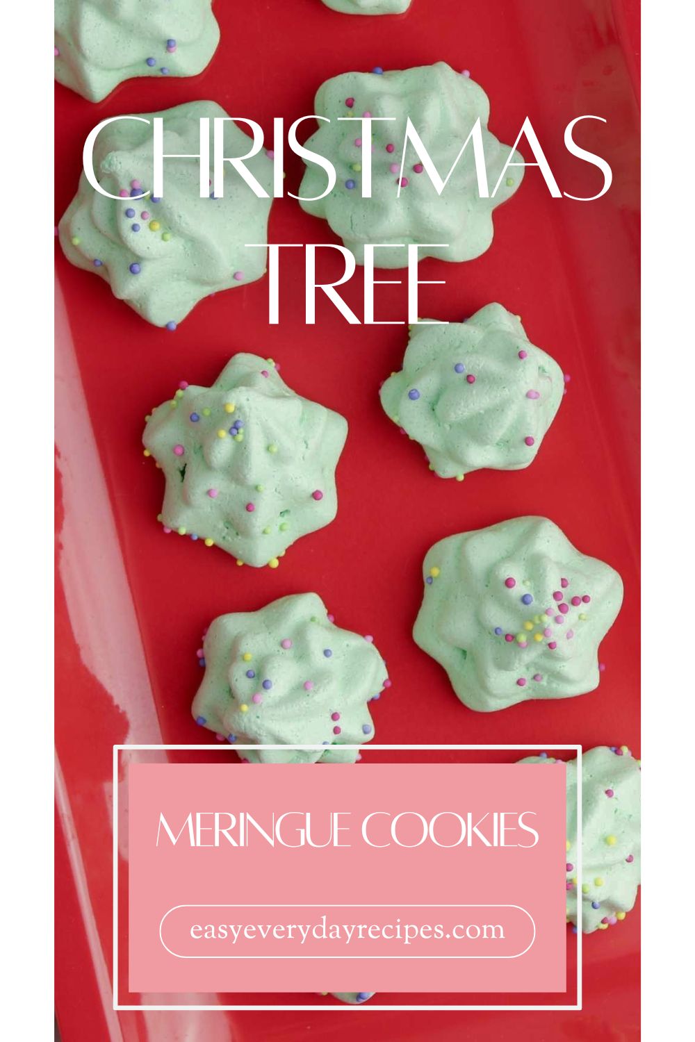 Christmas Tree Meringue Cookies 25 Christmas Tree Meringue Cookies pin