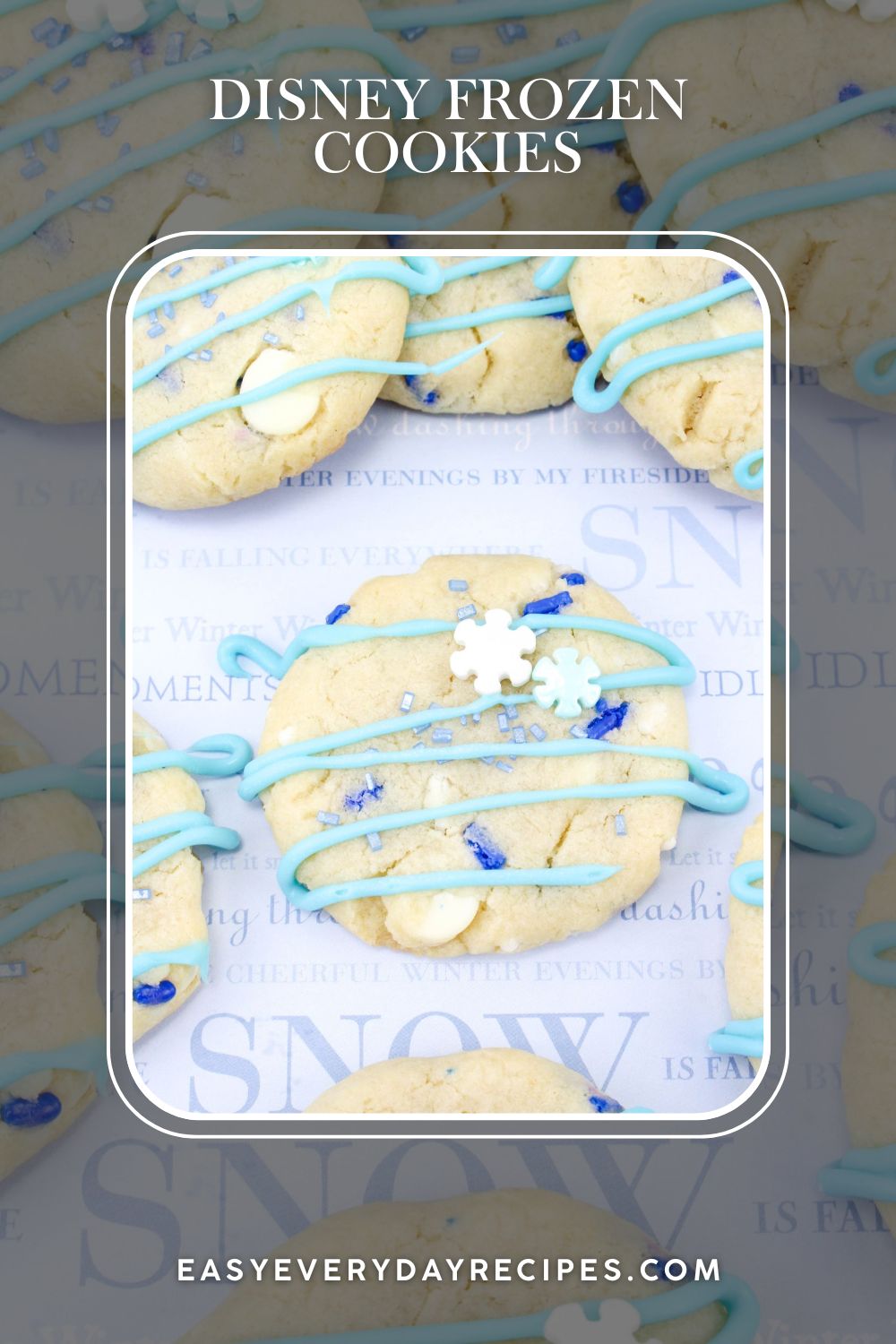 Disney Frozen Cookies 20 Disney Frozen Cookies pin 1