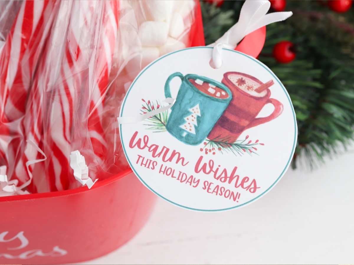 hot chocolate gift basket