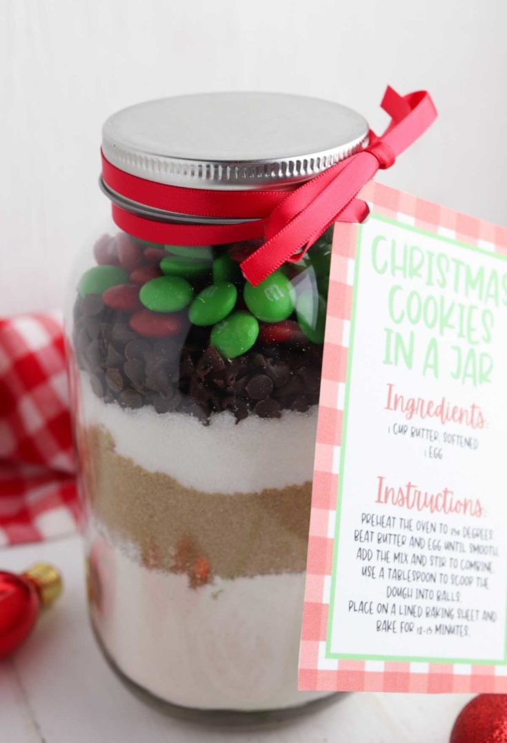 CHRISTMAS Cookies in a Jar