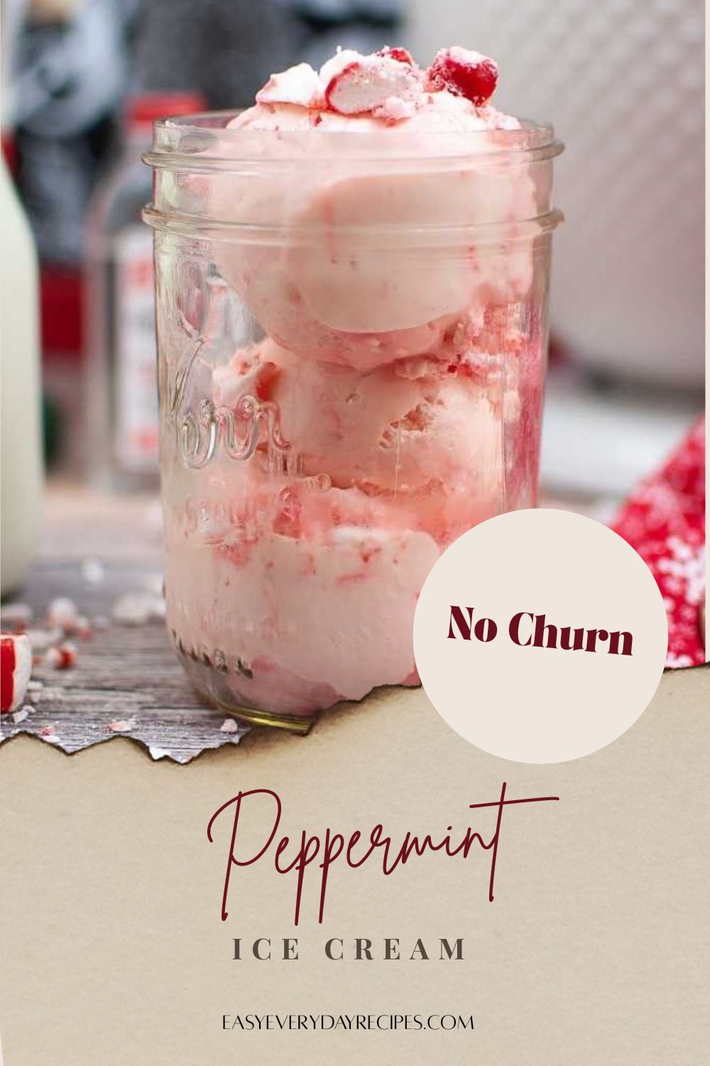 Peppermint No-Churn Ice Cream 27 Peppermint No Churn Ice Cream pin 1