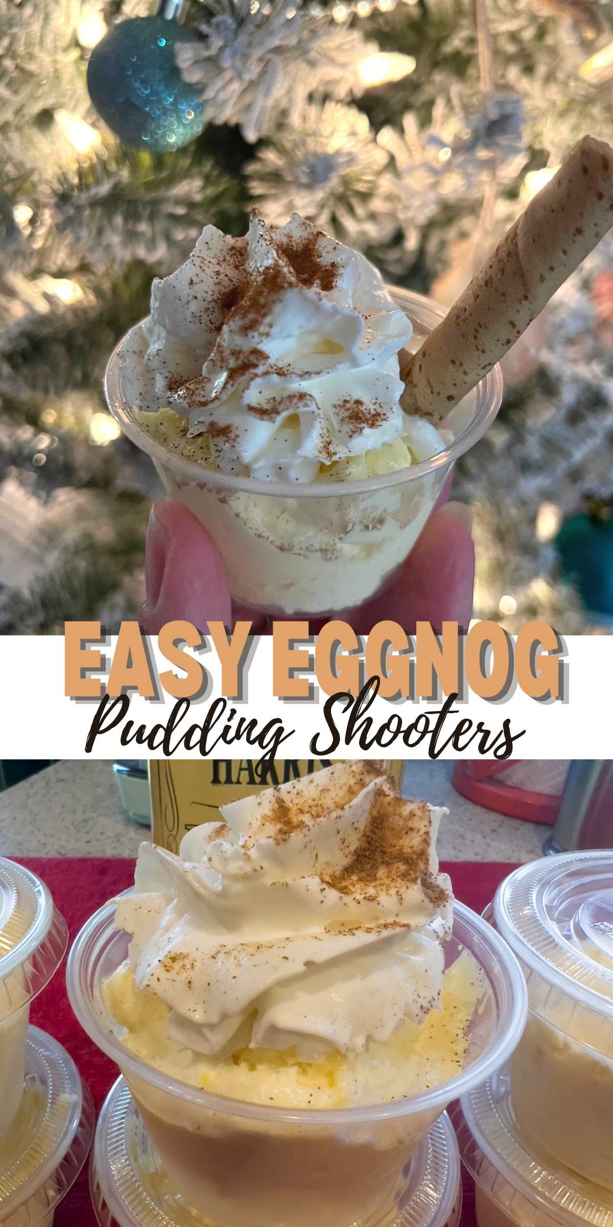 eggnog pudding shooters