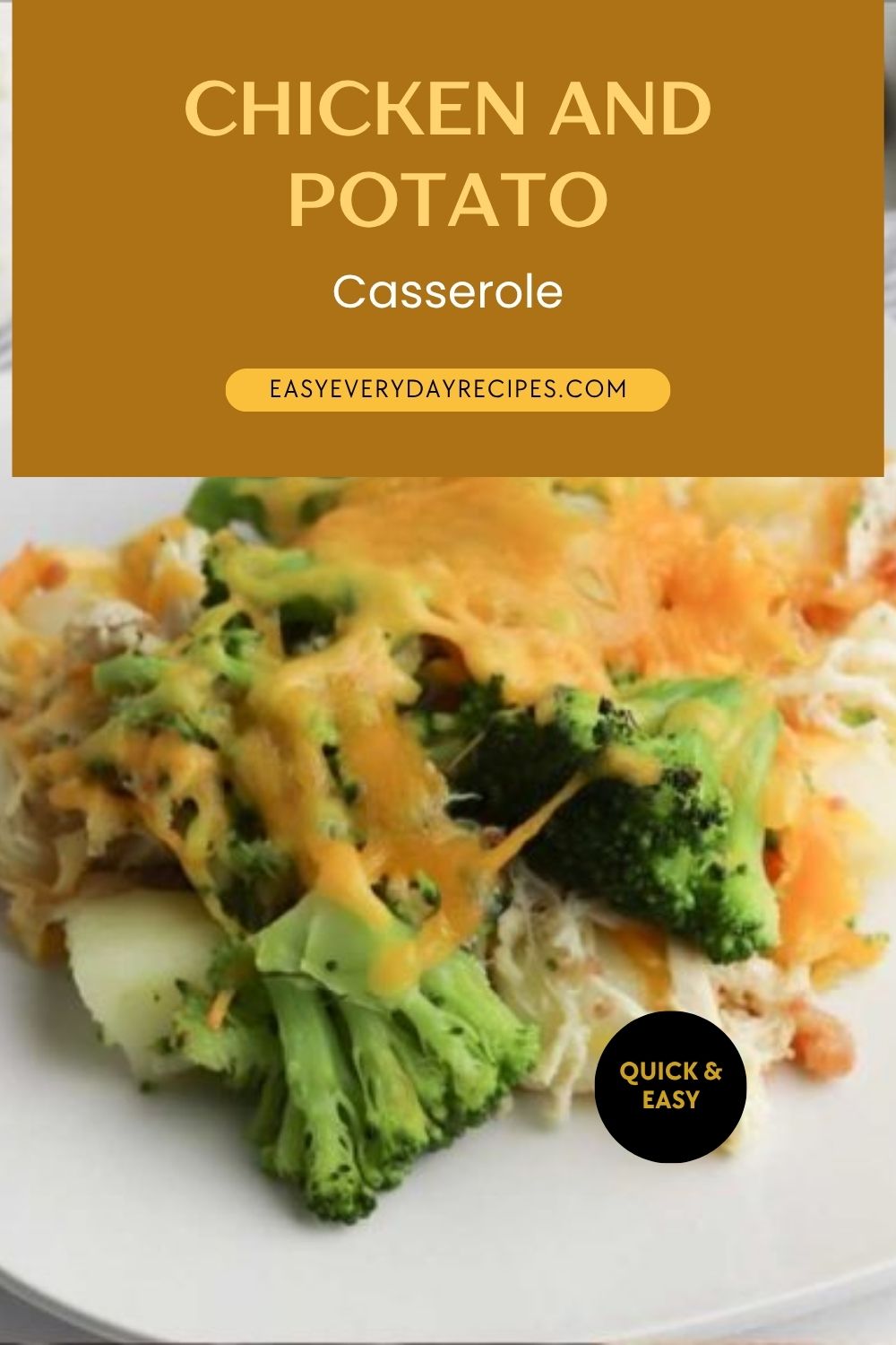 Chicken and Potato Casserole 17 Chicken and Potato Casserole pin