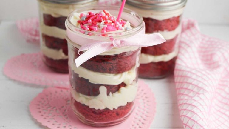 Red Velvet Cake In a Jar Recipe