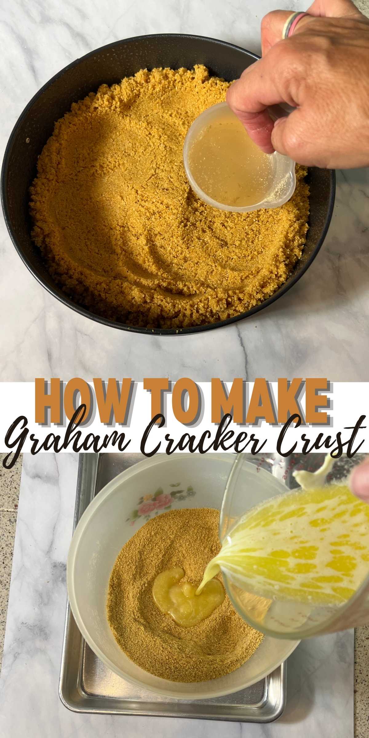 HOW TO MAKE A GRAHAM CRACKER CRUST RECIPE