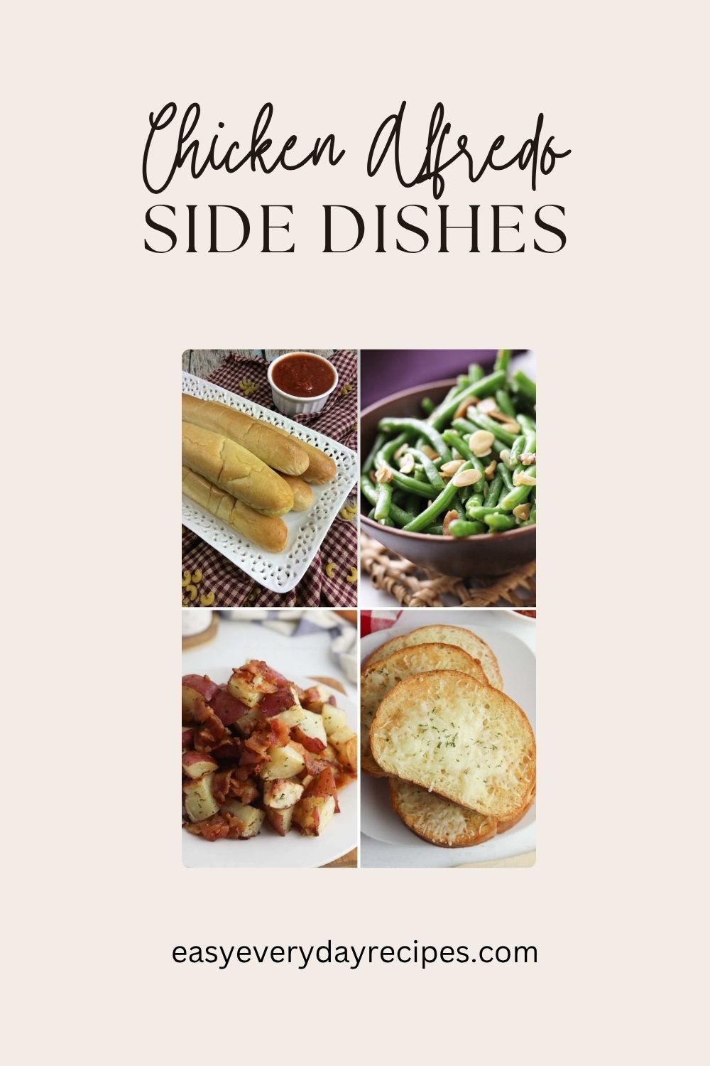 Chicken Alfredo Side Dishes 5 Chicken Alfredo Side Dishes pin