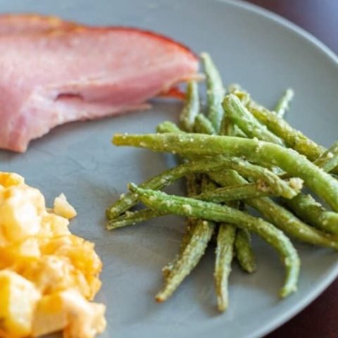 roasted parmesan green beans 8