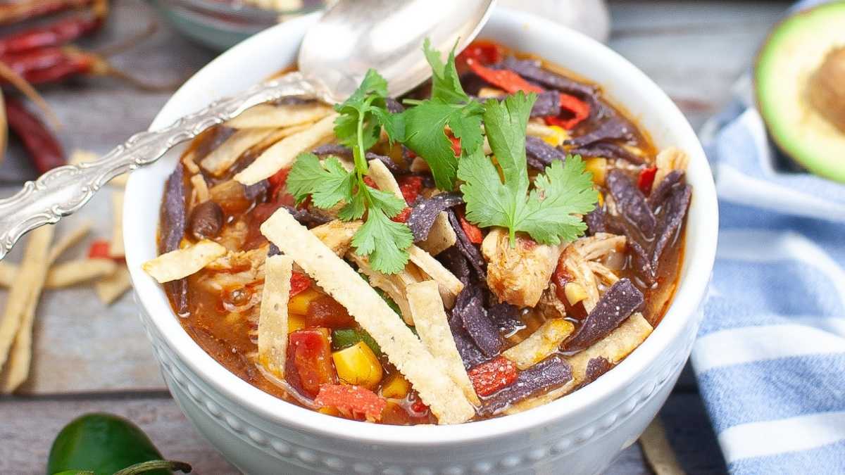 Instant Pot Outback Chicken Tortilla Soup Recipe