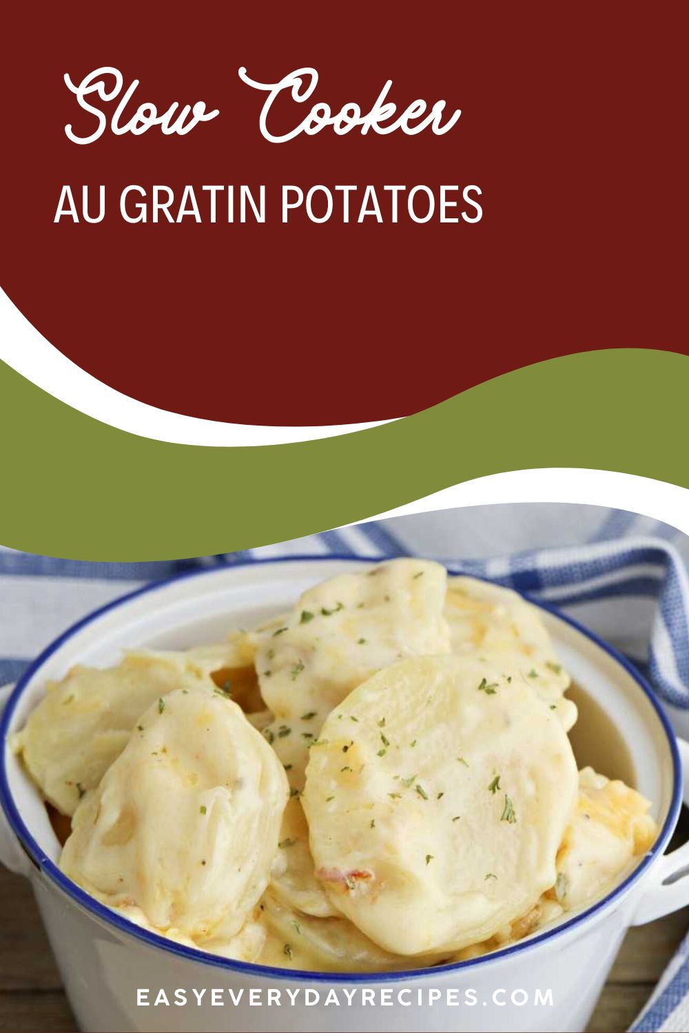 Slow Cooker Au Gratin Potatoes 15 Slow Cooker Au Gratin Potatoes pin 2