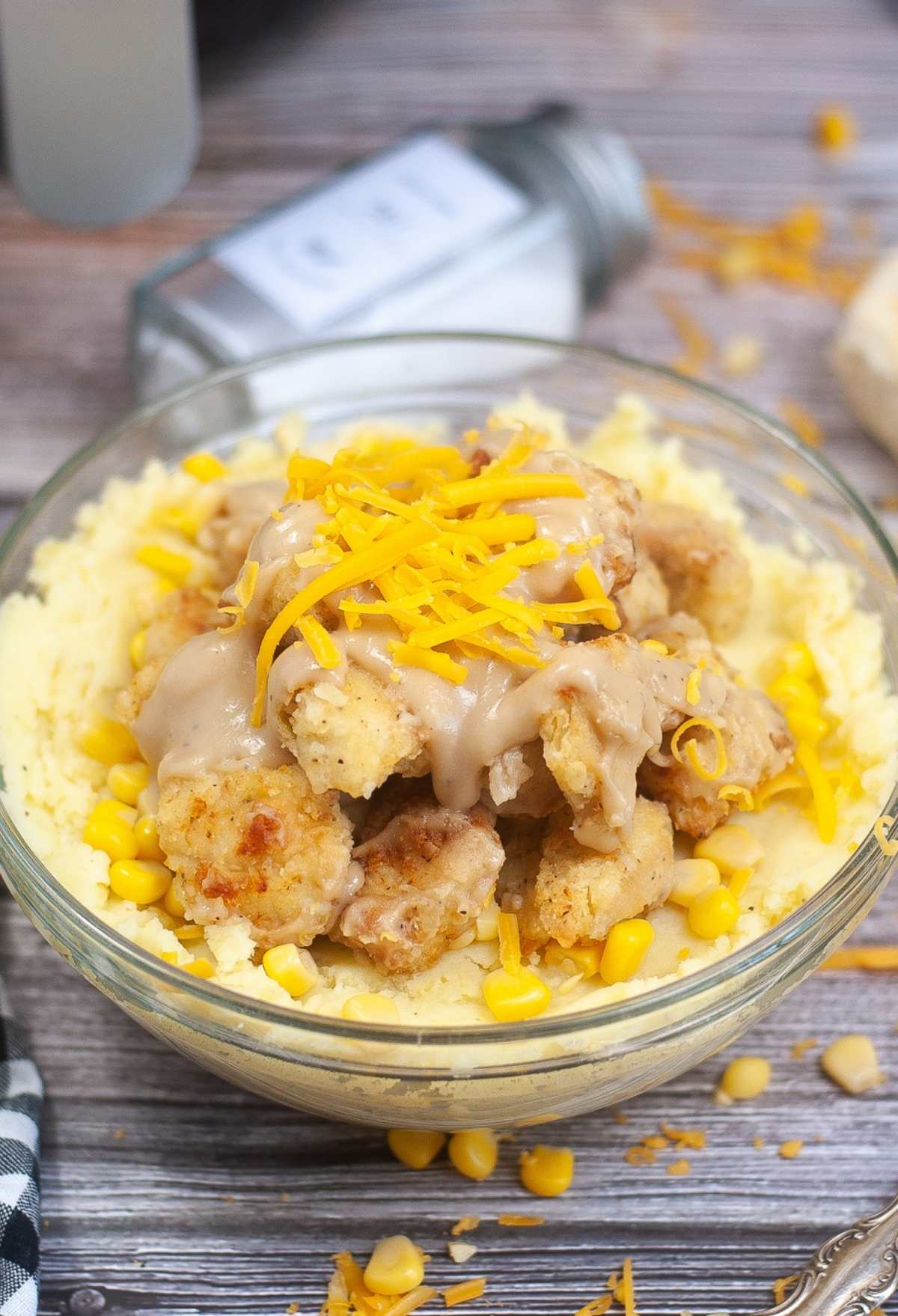 Air Fryer Copycat KFC Famous Bowl | Easy Everyday Recipes