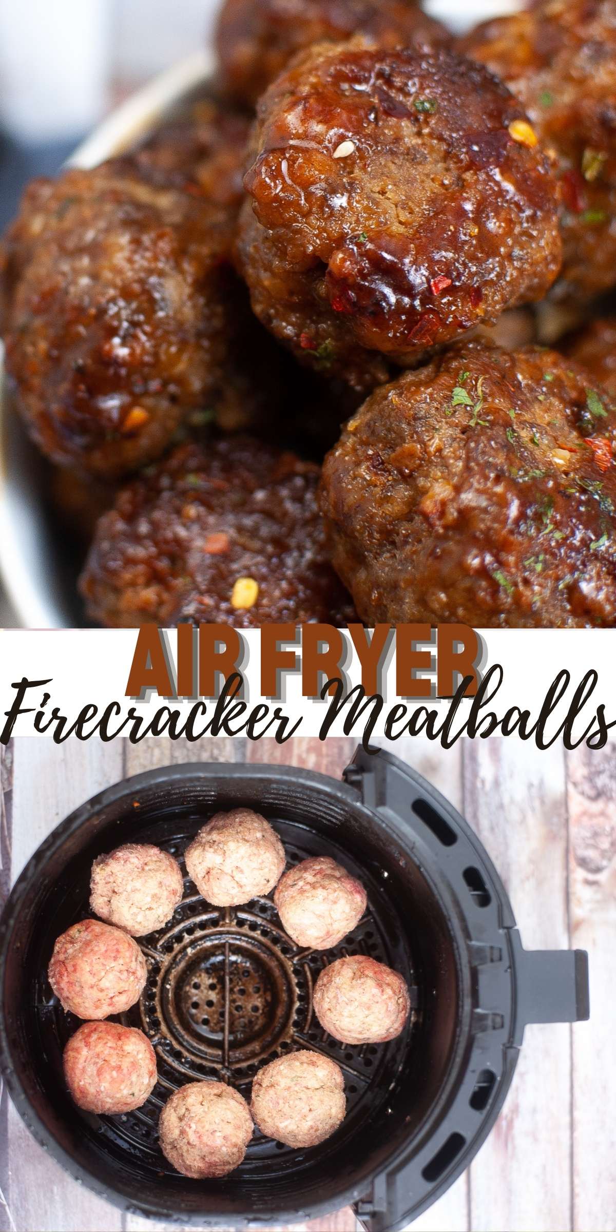 Air Fryer Firecracker Meatballs Recipe 