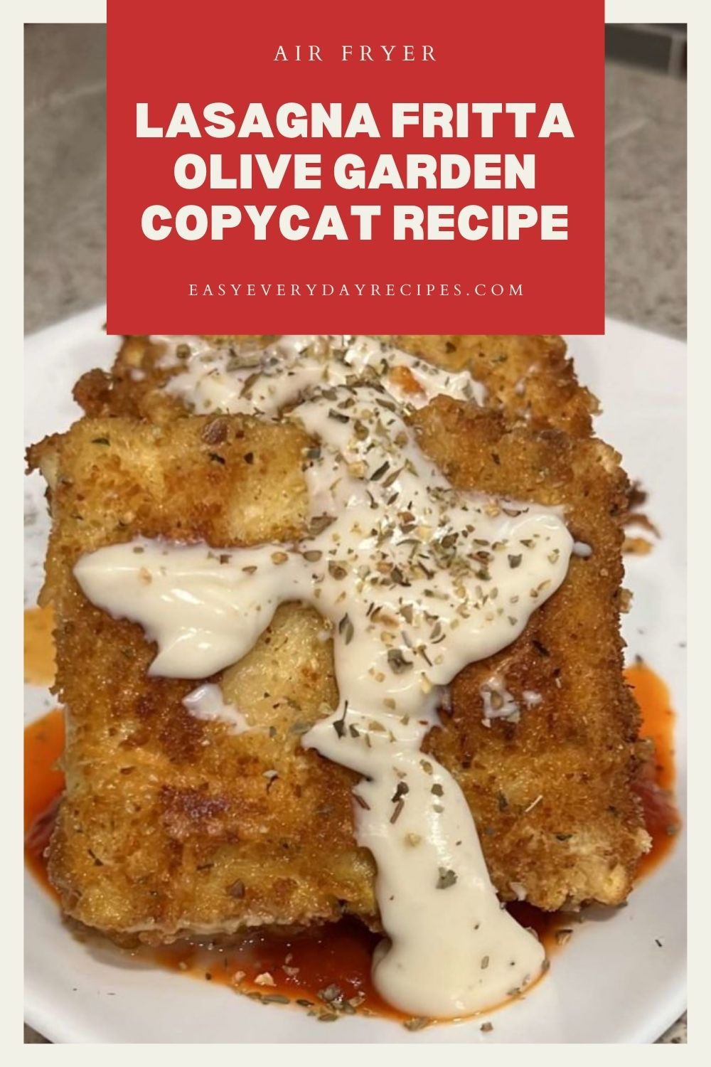Air Fryer Lasagna Fritta Copycat 32 Air Fryer Lasagna Fritta Olive Garden Copycat Recipe pin
