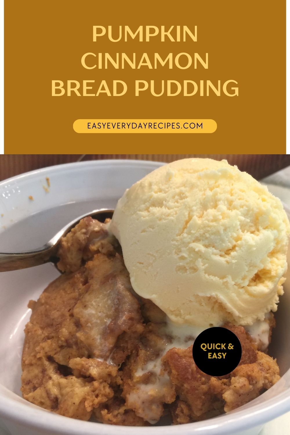Pumpkin Cinnamon Bread Pudding 22 Pumpkin Cinnamon Bread Pudding pin 1