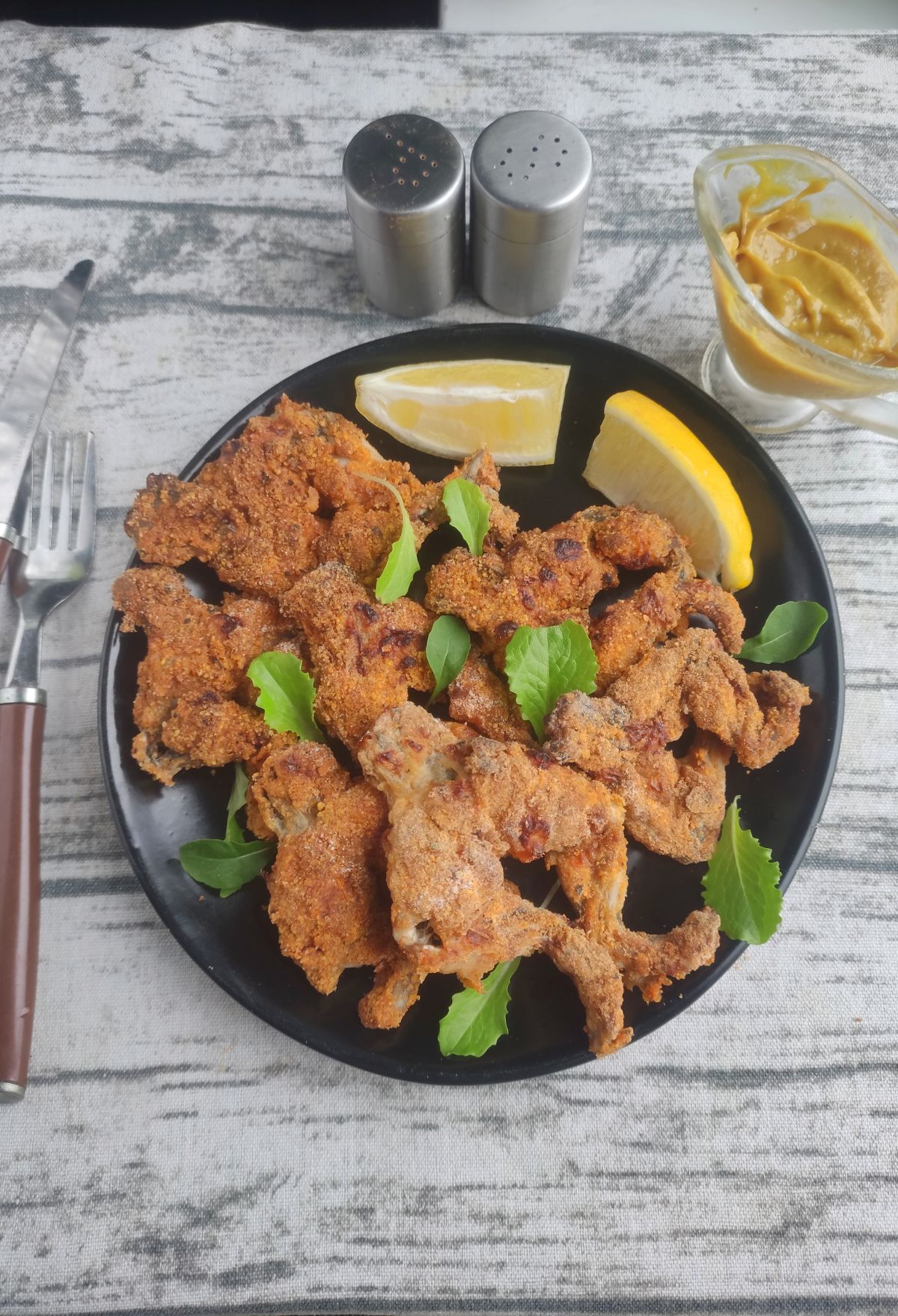 Air Fryer French-Style Frog Legs