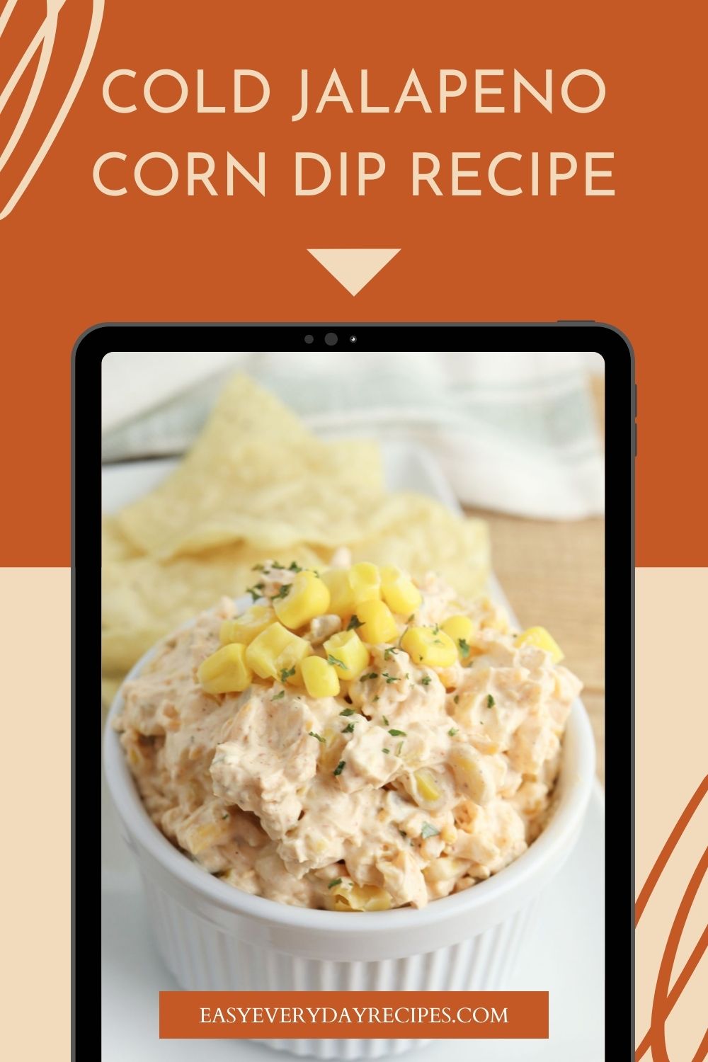 How to Make Jalapeno Dip in Minutes 12 Cold Jalapeno Corn Dip Recipe pin