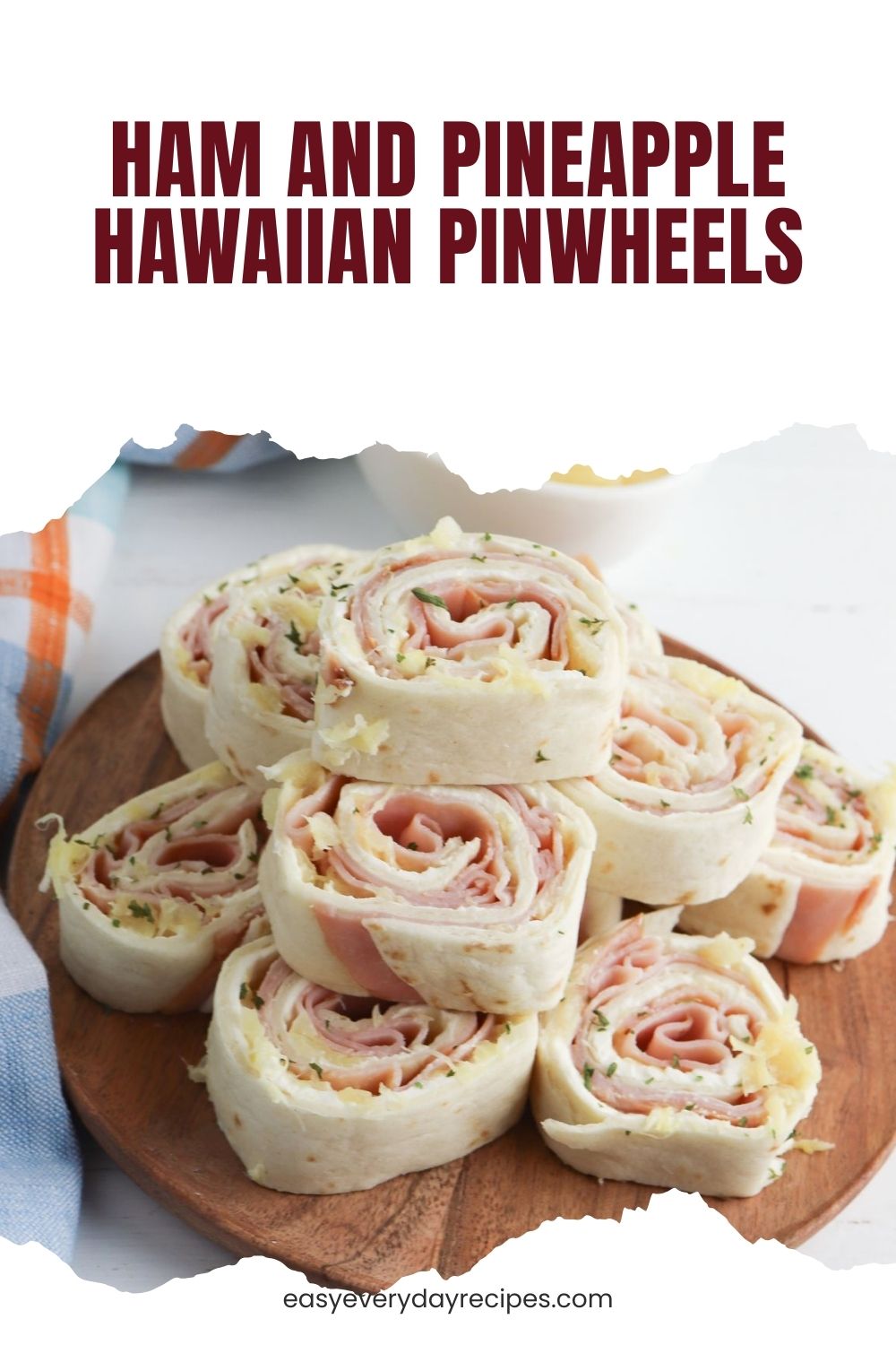 Ham and Pineapple Hawaiian Pinwheels 11 Ham and Pineapple Hawaiian Pinwheels pin