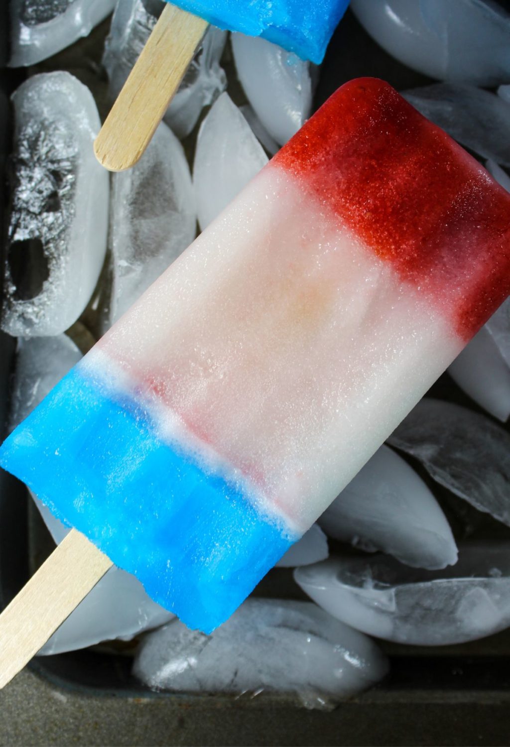 Red White and Blue Patriotic Popsicles 