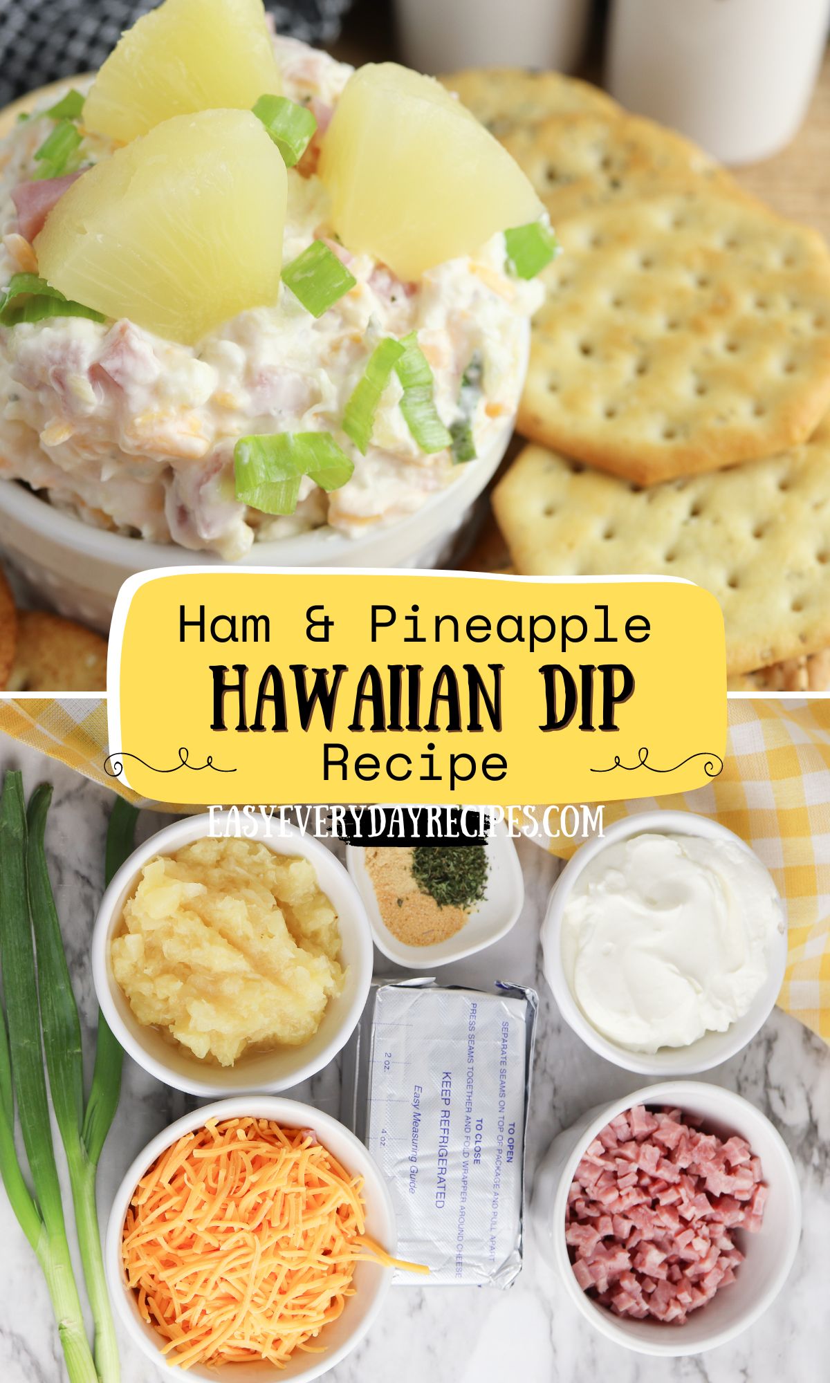 Hawaiian Ham and Pineapple Dip 