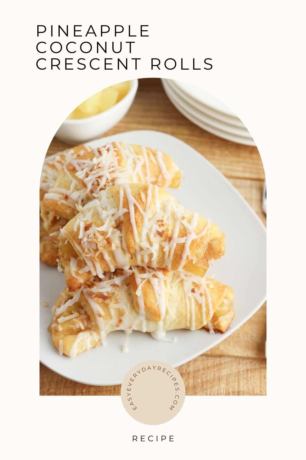 Pineapple Coconut Crescent Rolls 12 Pineapple Coconut Crescent Rolls pin