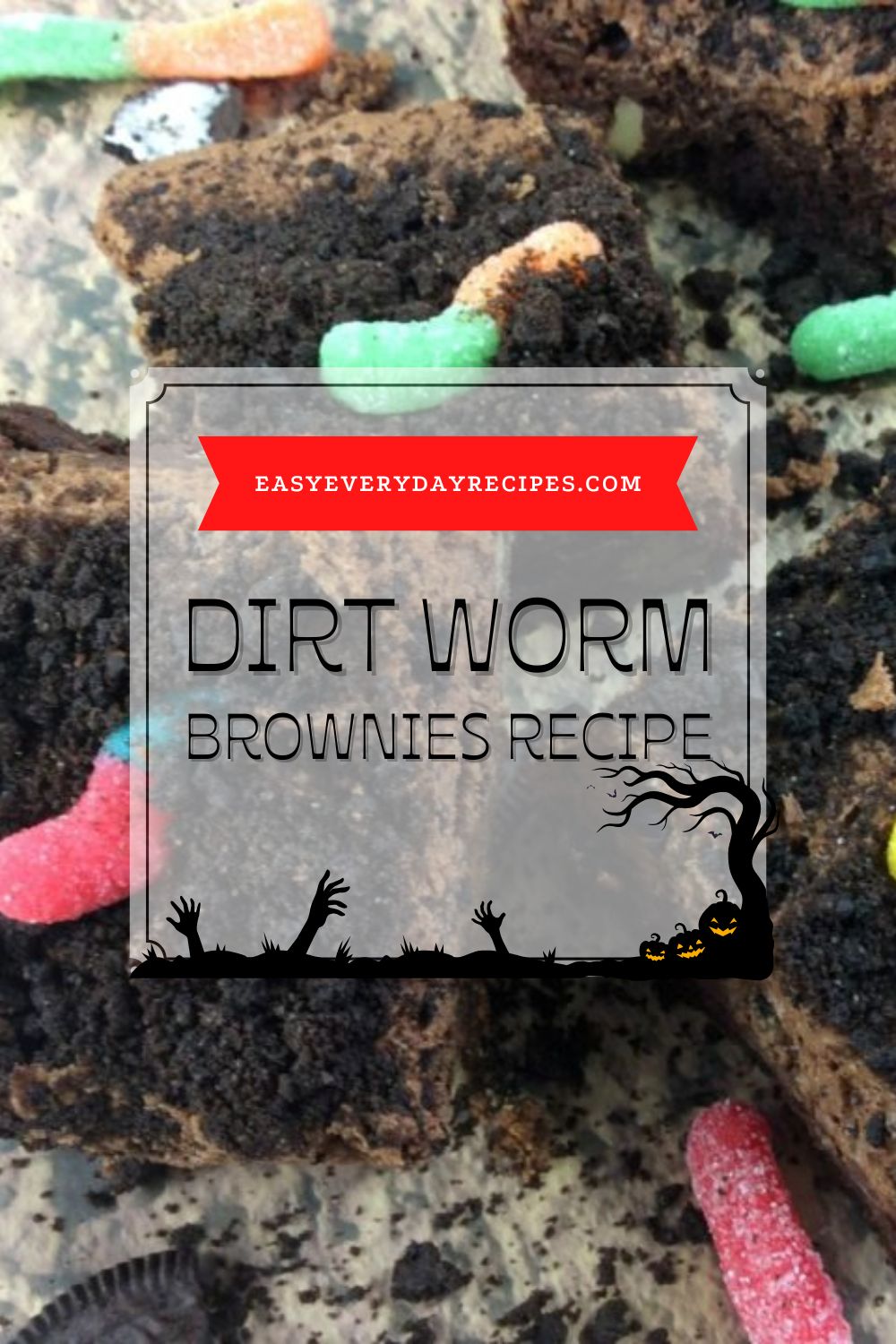 Dirt Worm Brownies Recipe 13 Dirt Worm Brownies Recipe pin 1