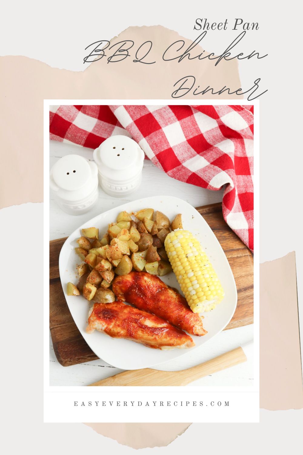 Sheet Pan BBQ Chicken Dinner 14 Sheet Pan BBQ Chicken Dinner pin