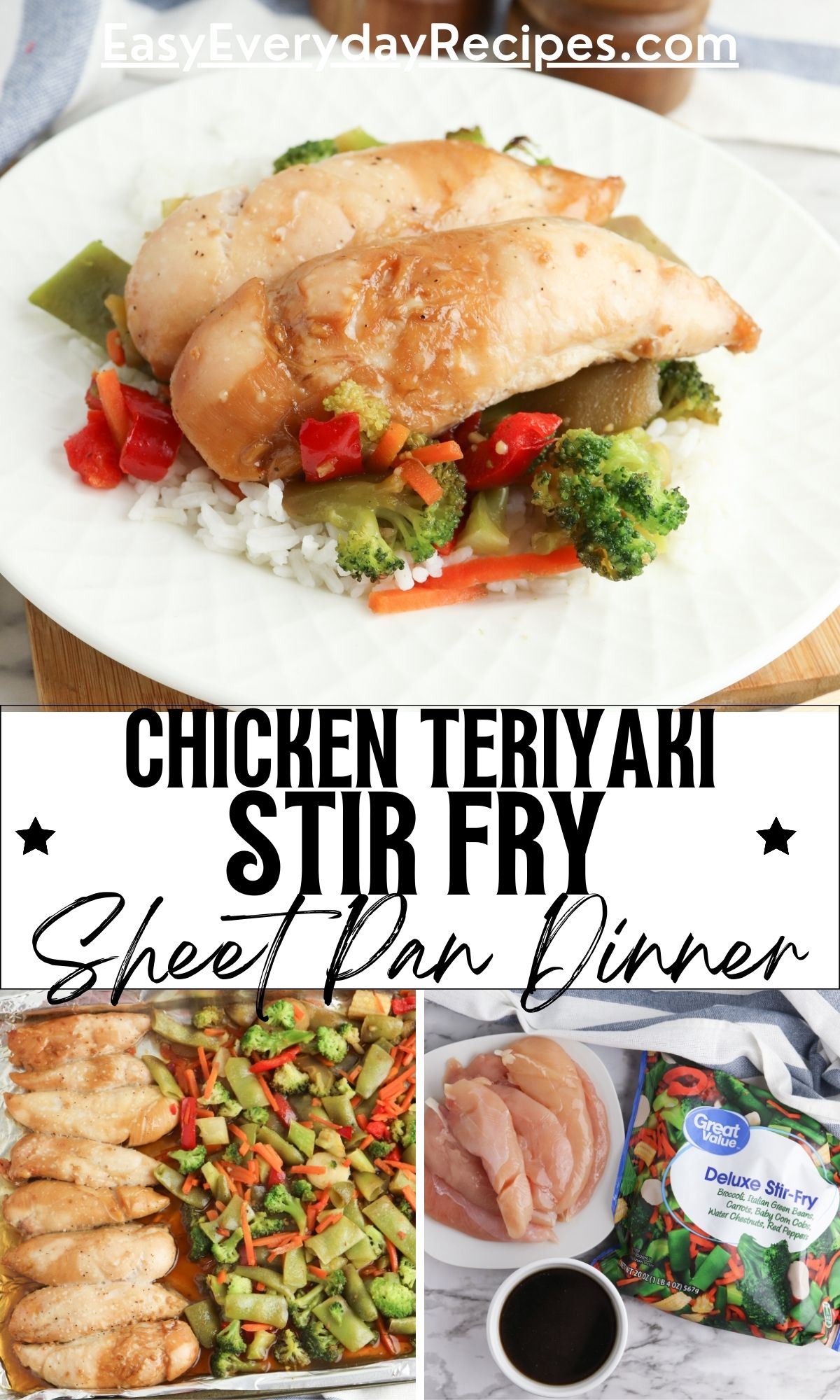 Sheet Pan Teriyaki Stir Fry