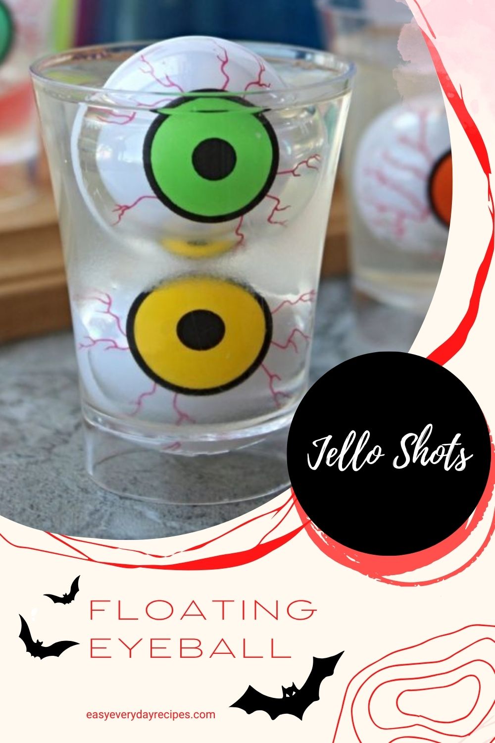 Floating Eyeball Jello Shots 11 Floating Eyeball Jello Shots pin