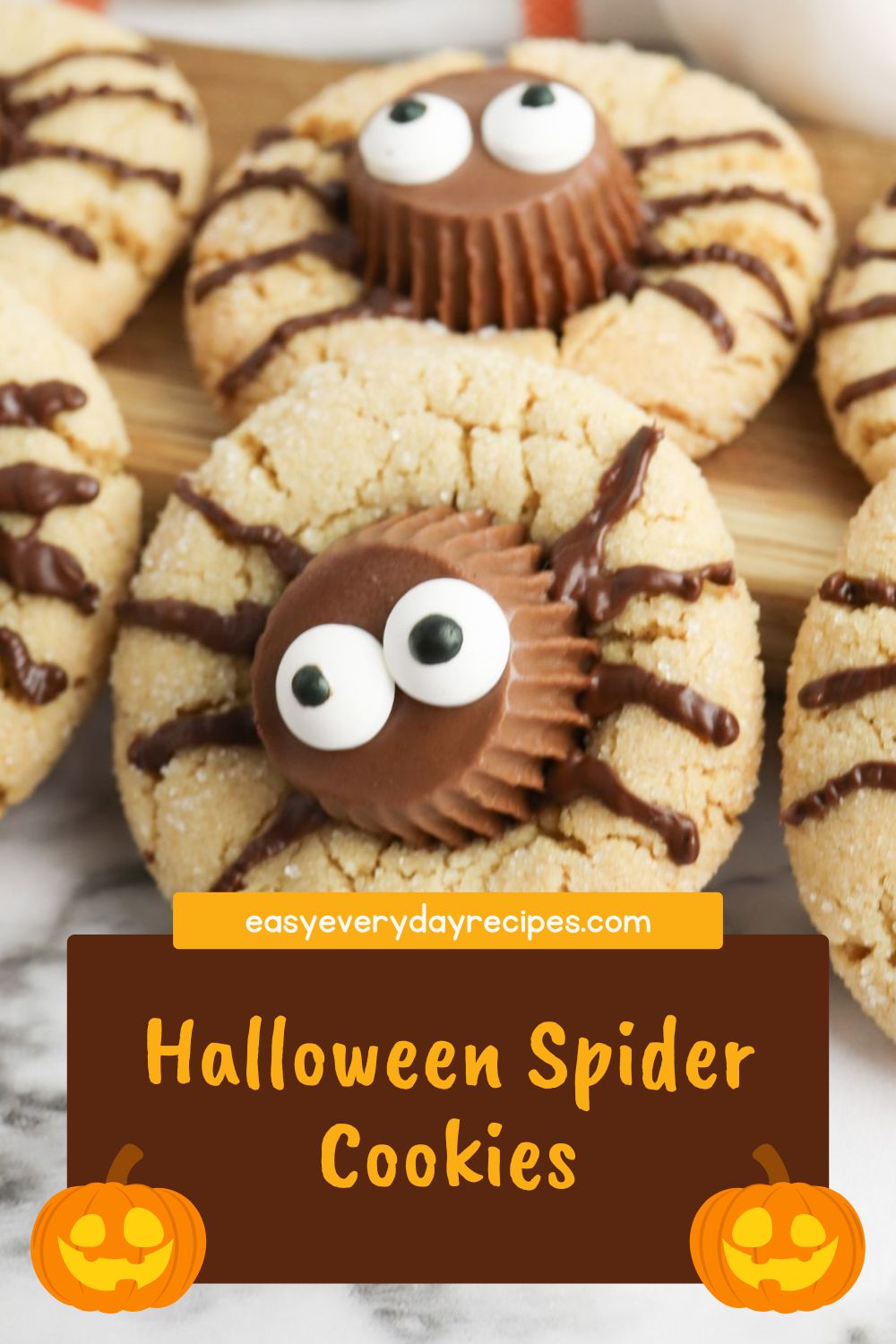 Halloween Spider Cookies 14 Halloween Spider Cookies pin 2