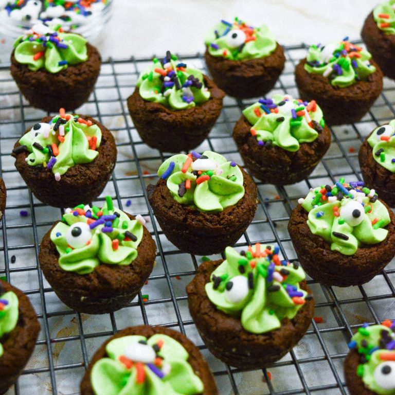 Witches Brew Halloween Brownies