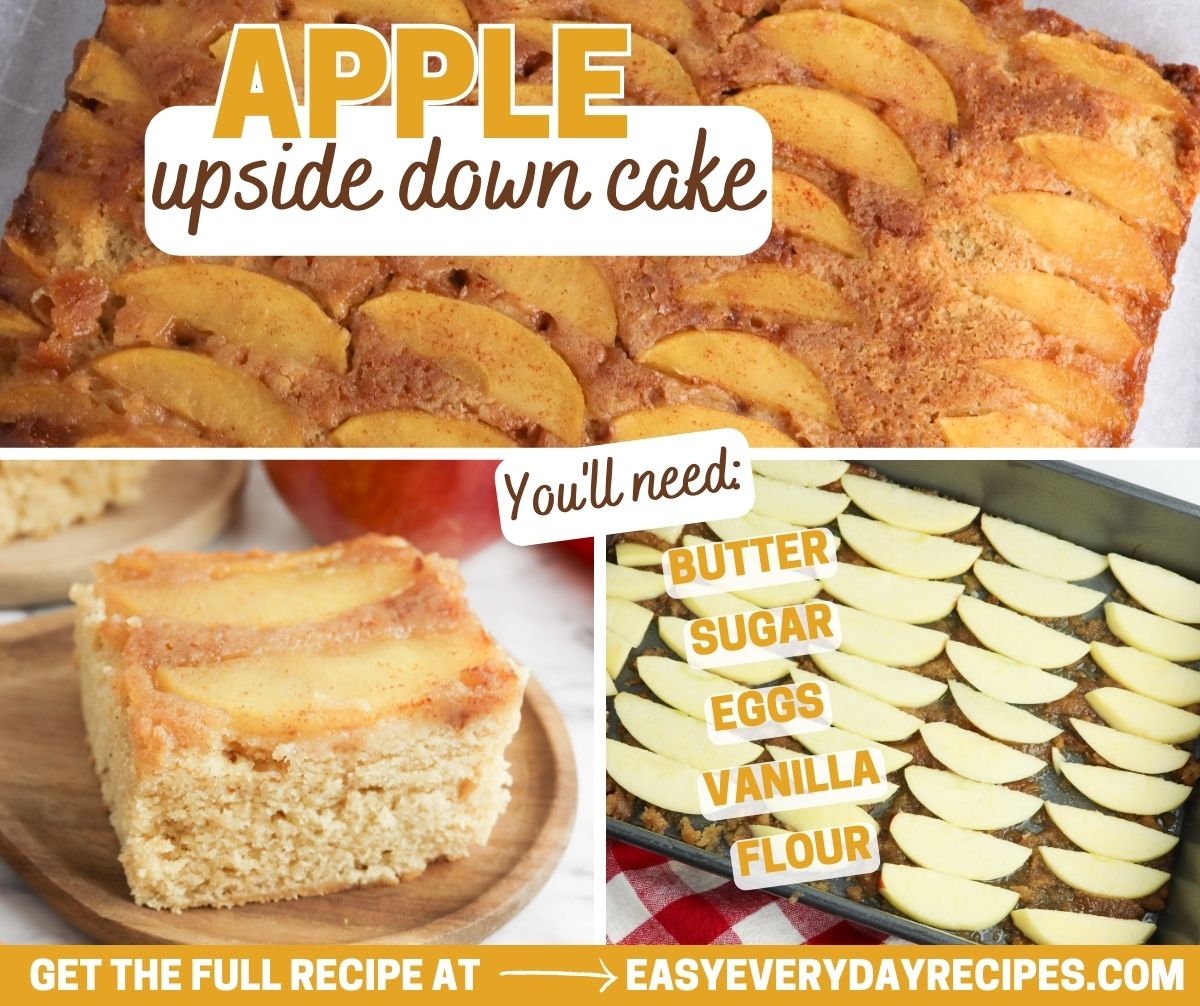 Apple upside down cake.