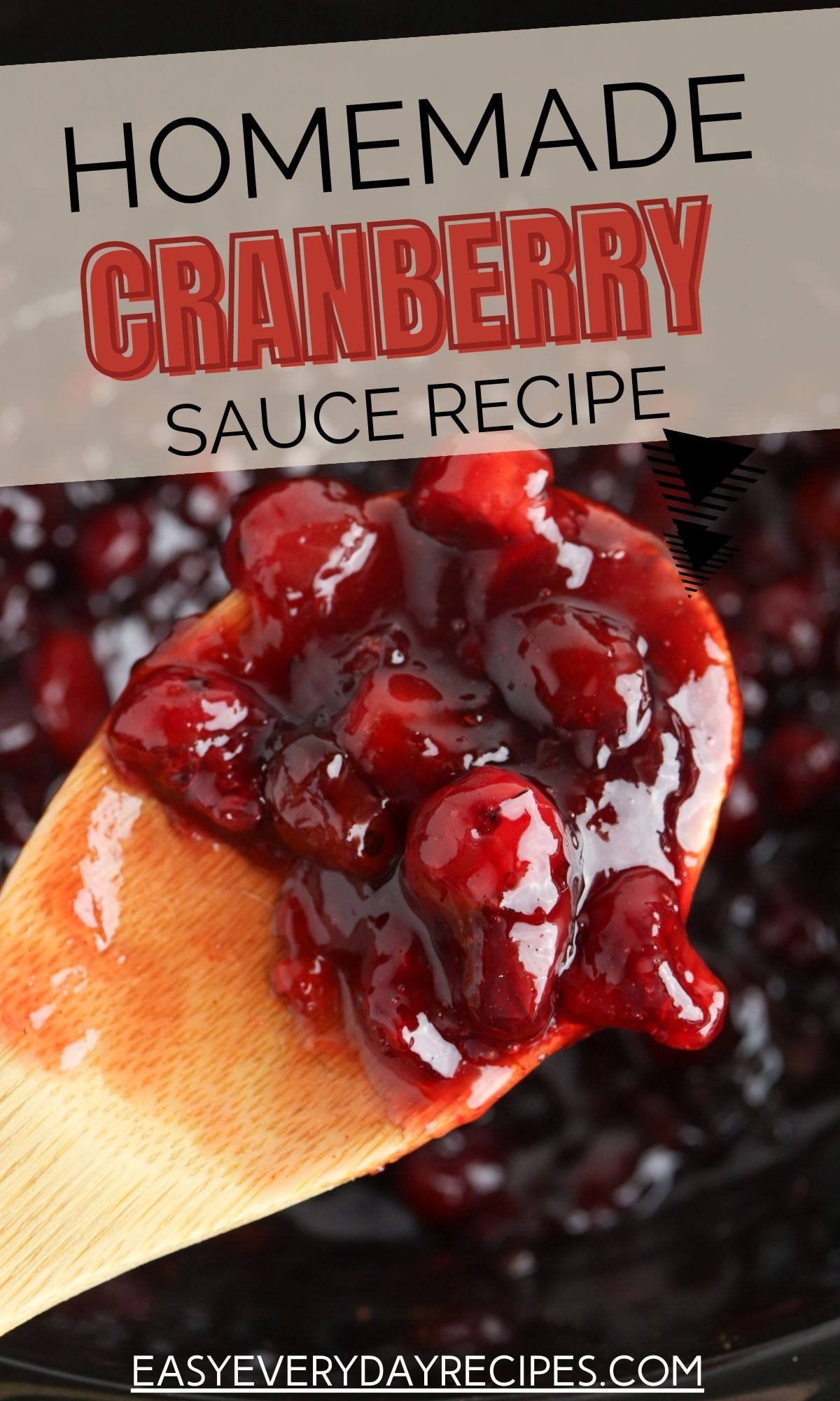 Easy Homemade Cranberry Sauce Recipe | Easy Everyday Recipes
