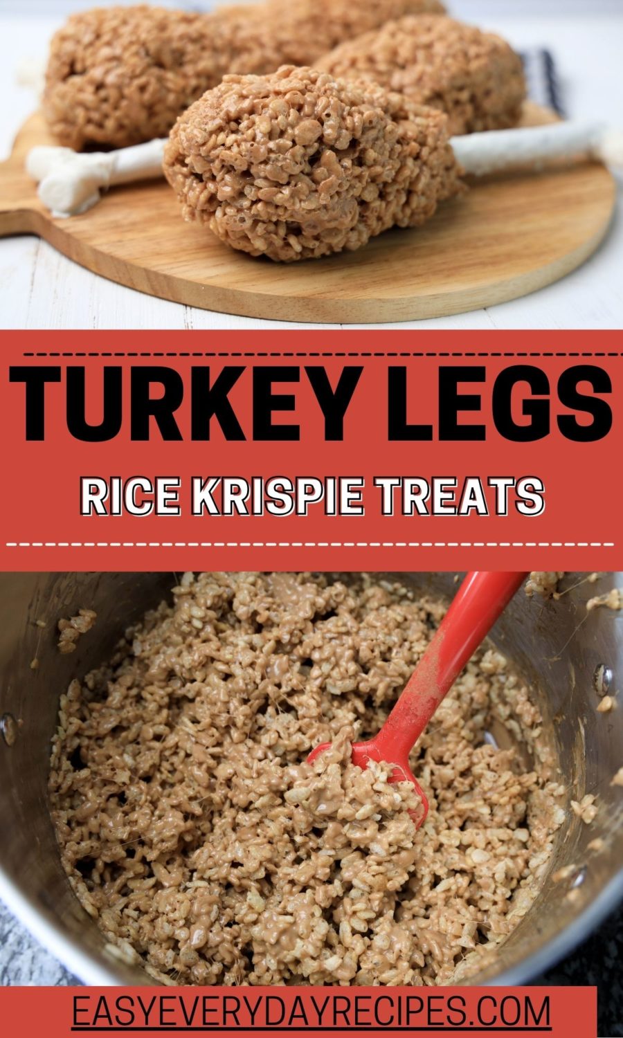 Turkey legs rice krispie treats.