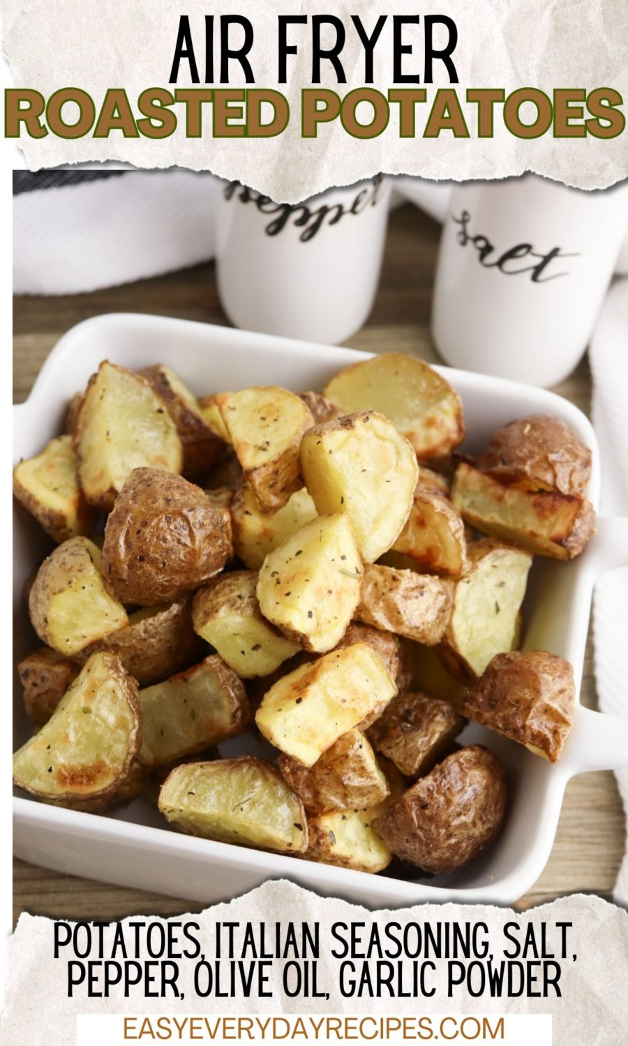 Air fryer roasted potatoes.