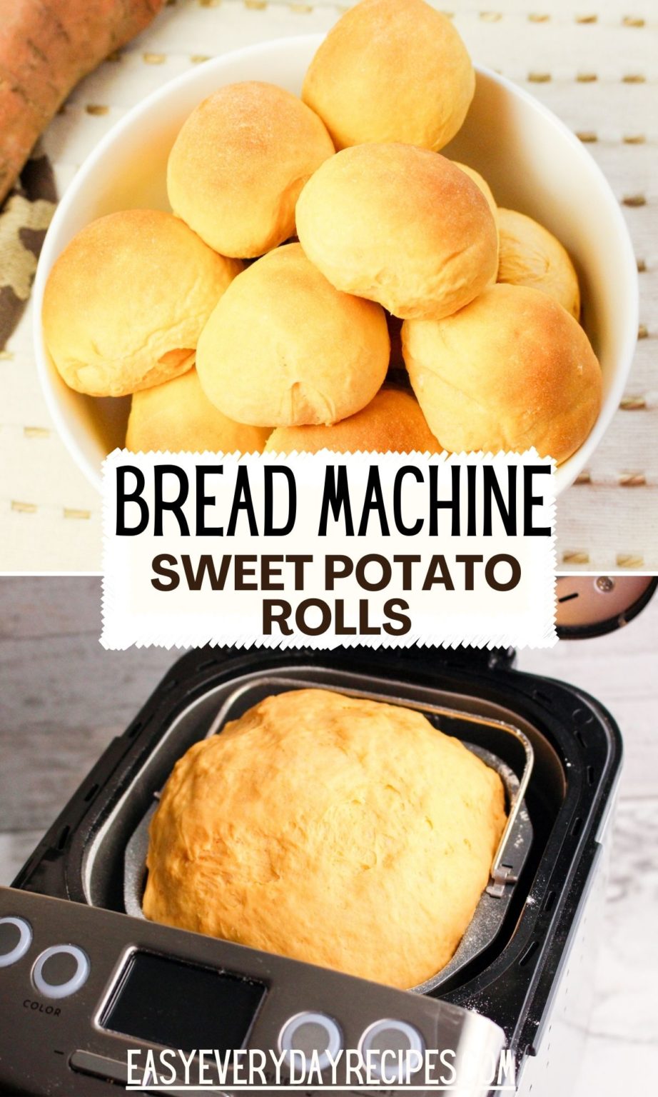 Sweet Potato Rolls | Easy Everyday Recipes