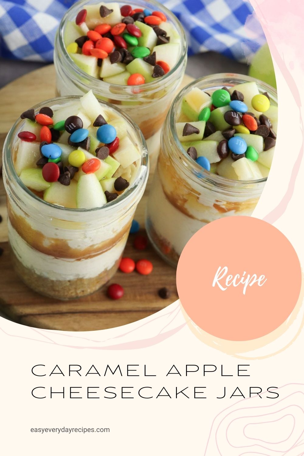 Caramel Apple Cheesecake Jars 14 Caramel Apple Cheesecake Jars pin 1