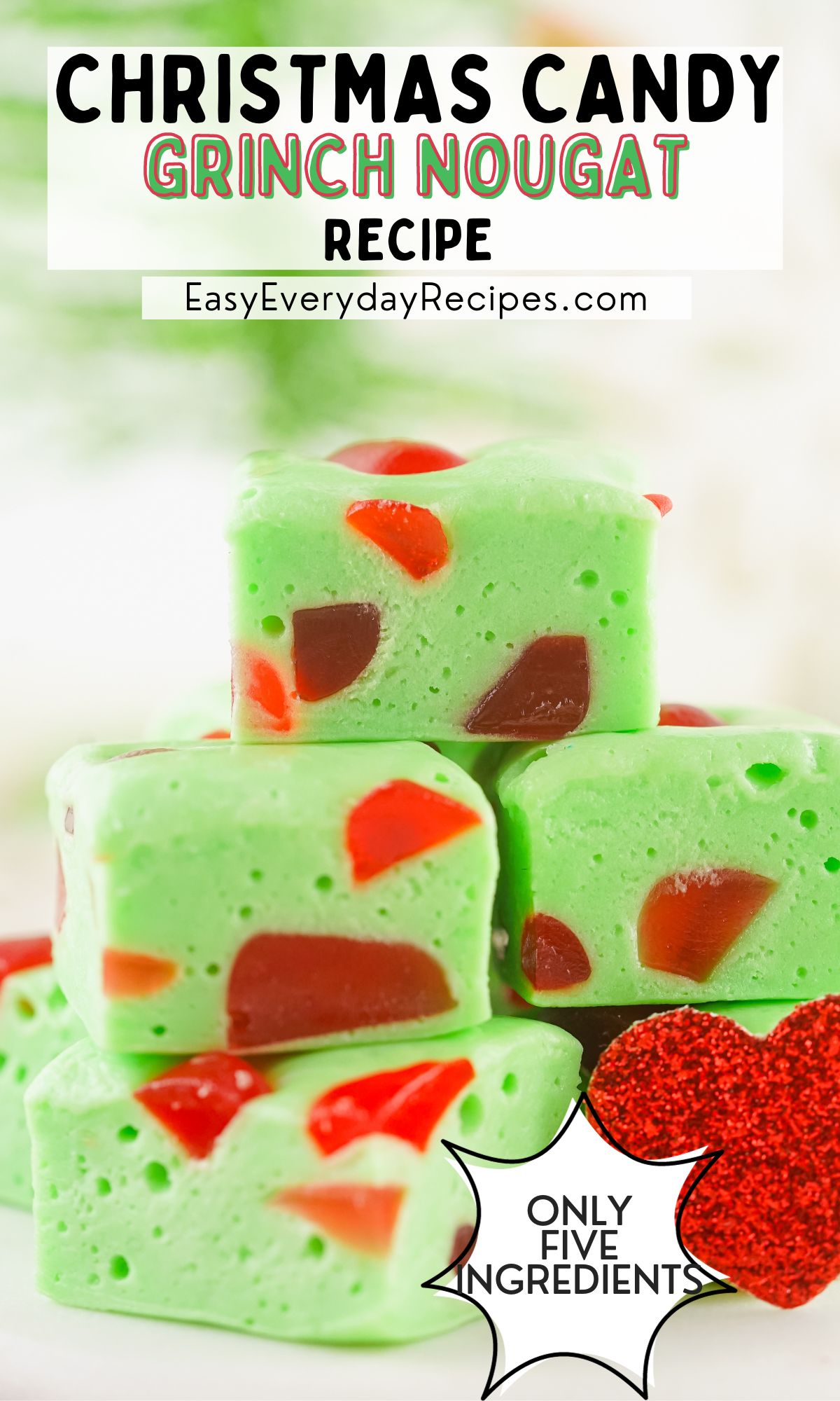 Christmas Candy Nougat Recipe Easy Everyday Recipes