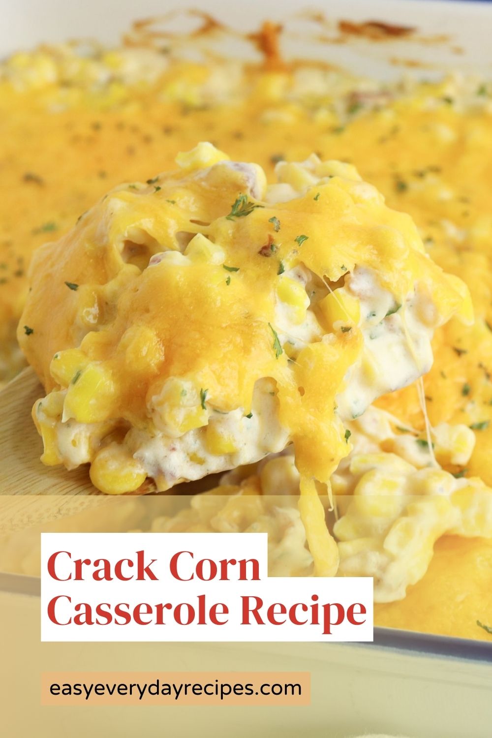 Cheesy Corn Casserole 14 Crack Corn Casserole Recipe pin