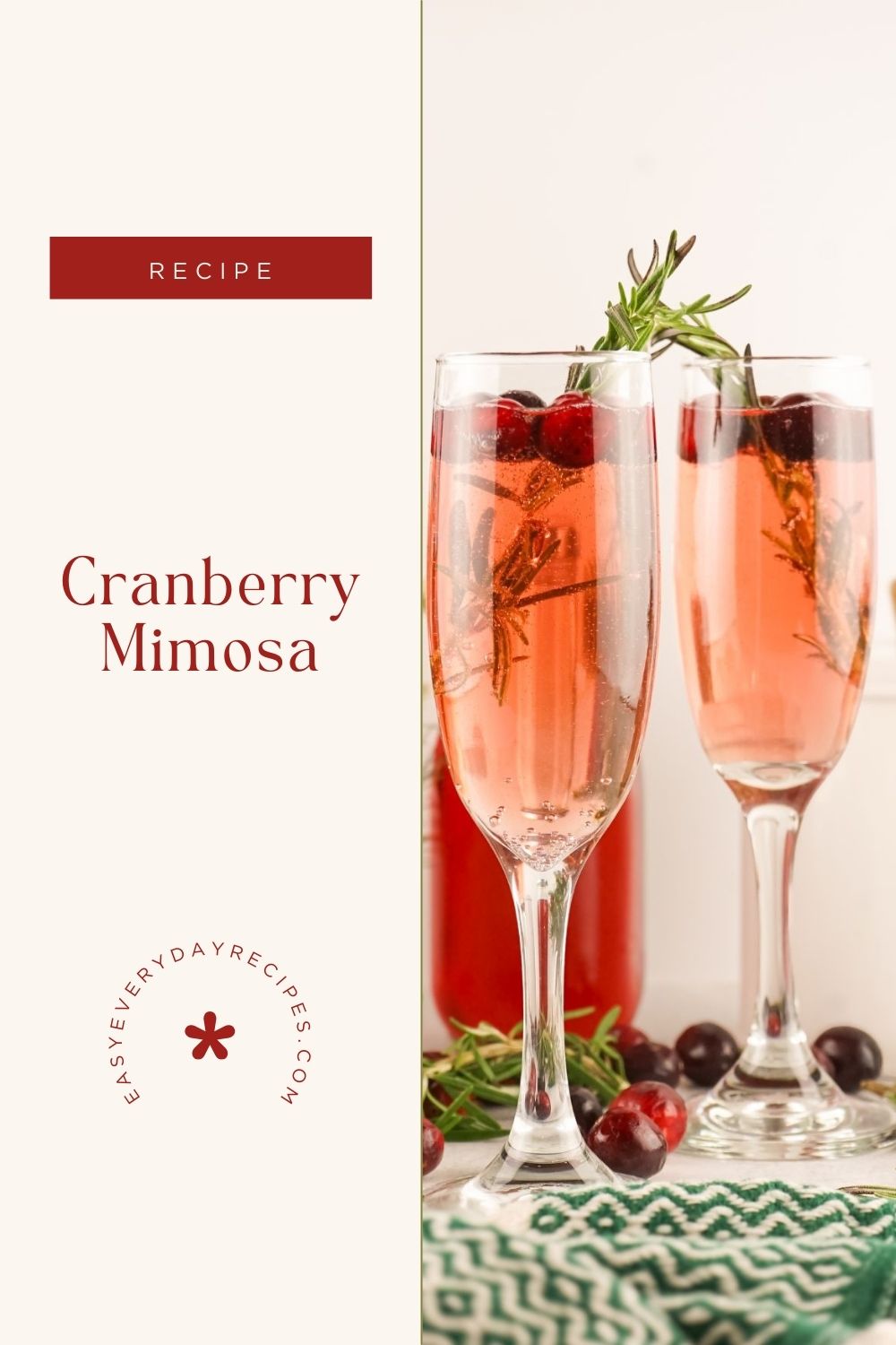 Cranberry Mimosa Recipe 11 Cranberry Mimosa Recipe pin