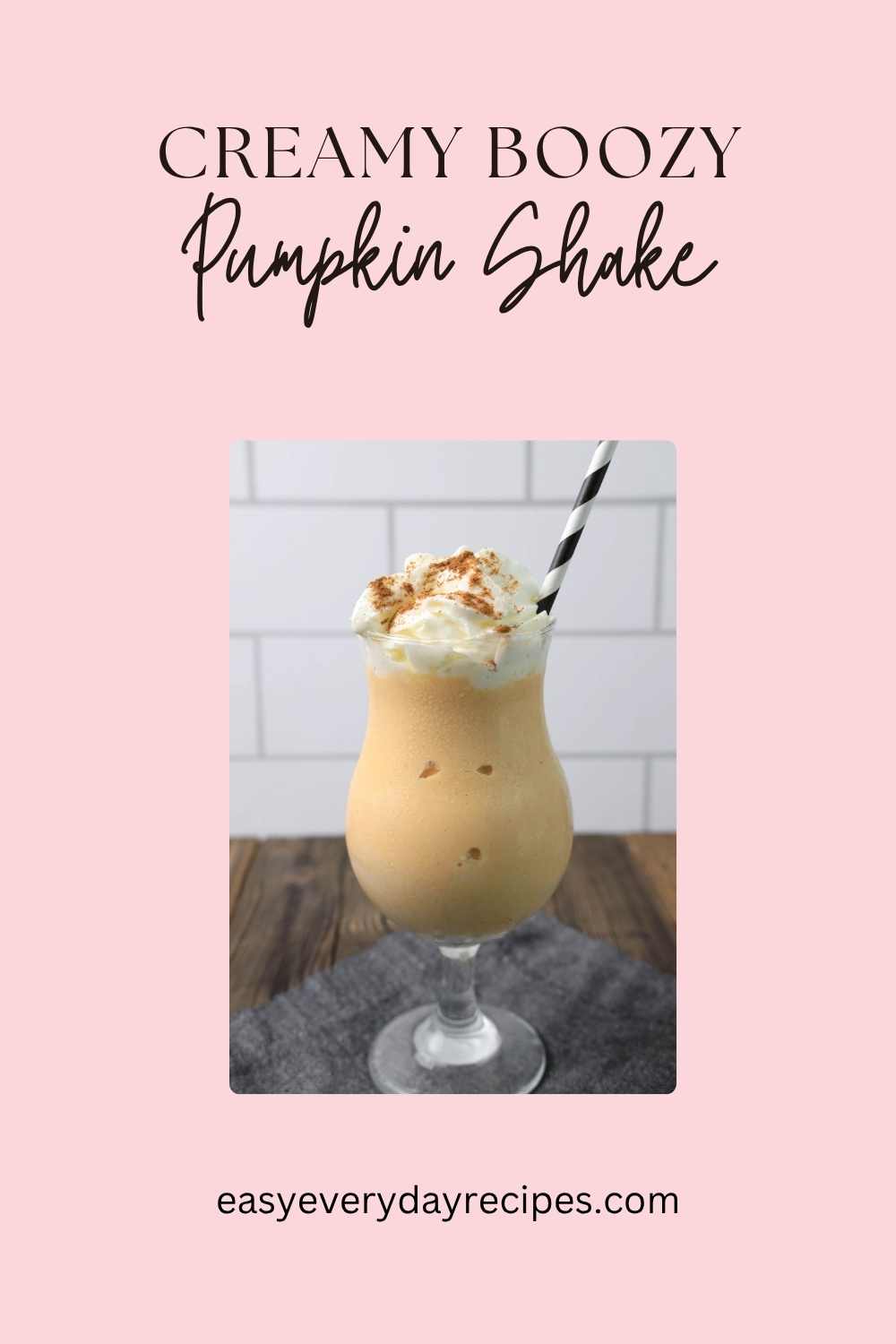 Creamy Boozy Pumpkin Shake 10 Creamy Boozy Pumpkin Shake pin