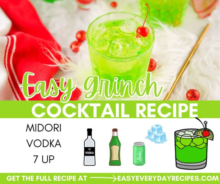 Easy Grinch Cocktail Recipe | Easy Everyday Recipes