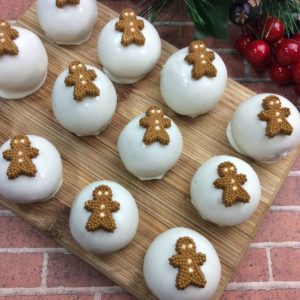 Gingerbread Man Oreo Truffles Recipe
