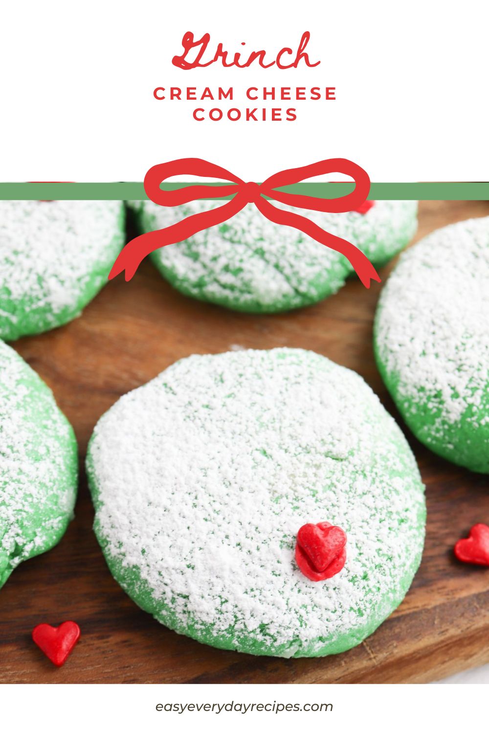 Grinch Cream Cheese Cookies 12 Grinch Cream Cheese Cookies pin 1