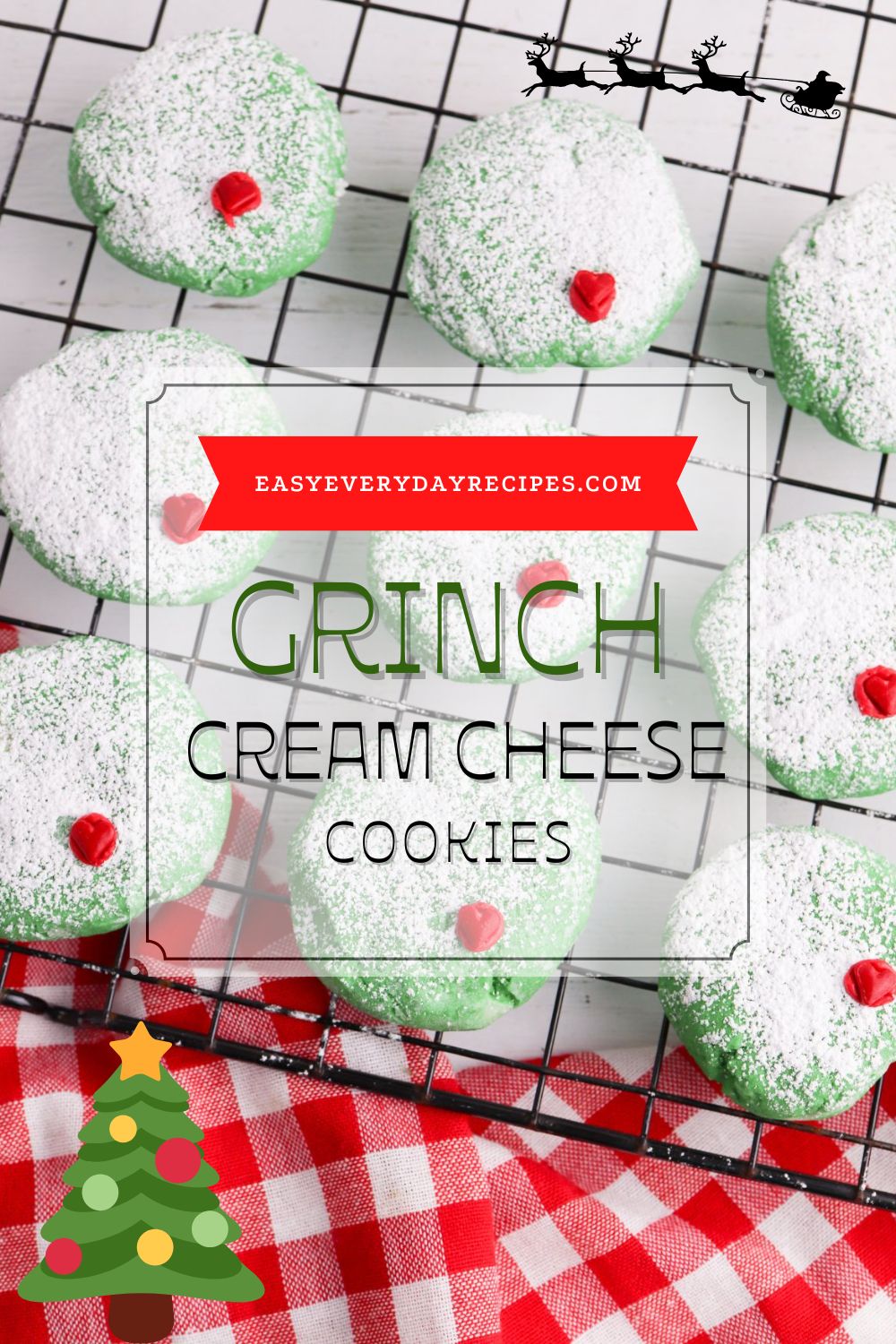 Grinch Cream Cheese Cookies 11 Grinch Cream Cheese Cookies pin