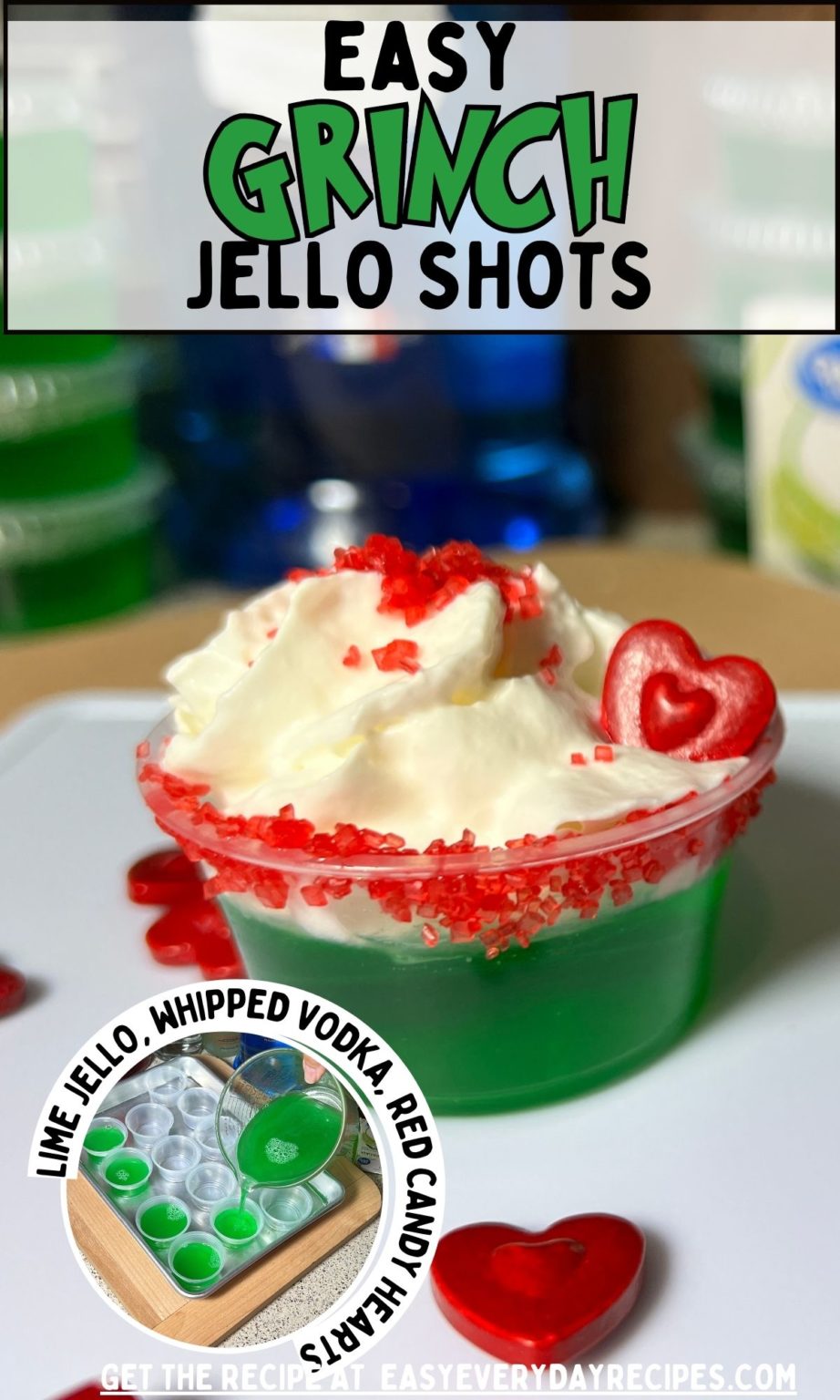 Grinch Jello Shots | Easy Everyday Recipes