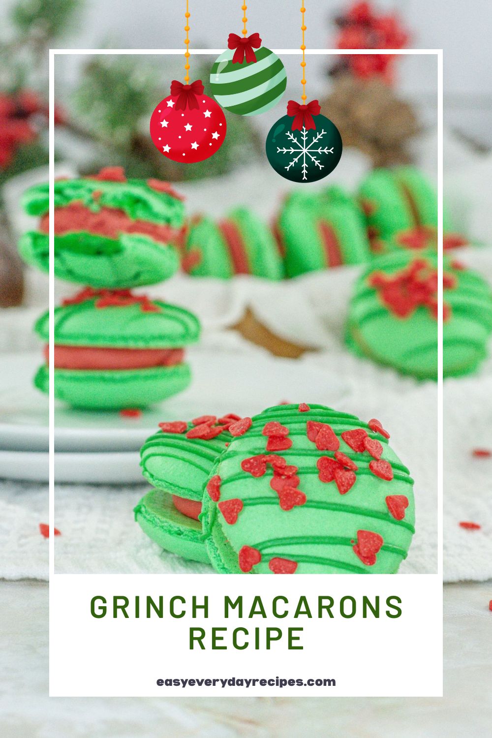 Grinch Macarons Recipe 14 Grinch Macarons Recipe pin