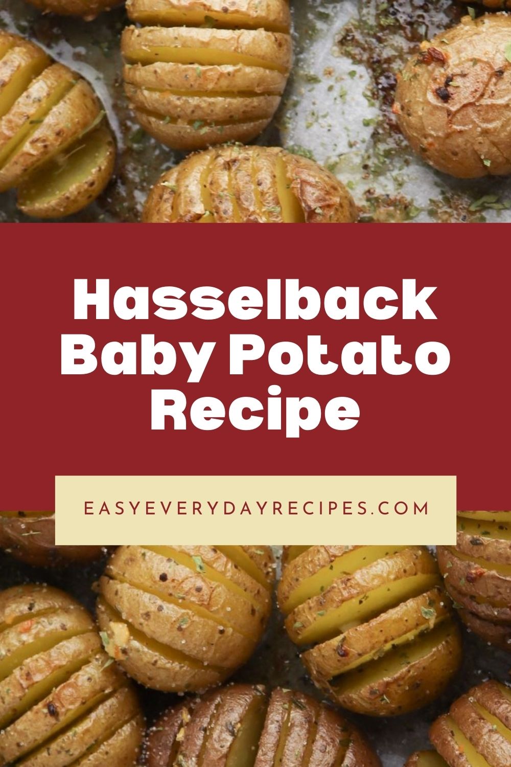 Mini Hasselback Potatoes 14 Hasselback Baby Potato Recipe pin