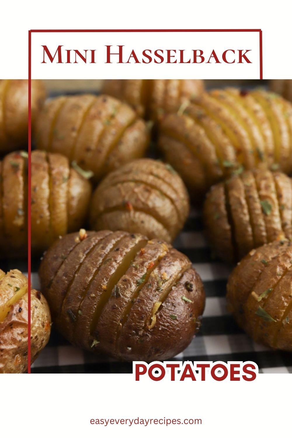 Mini Hasselback Potatoes 13 Mini Hasselback Potatoes pin 1