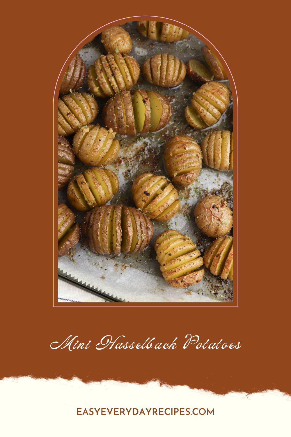 Mini Hasselback Potatoes 12 Mini Hasselback Potatoes pin