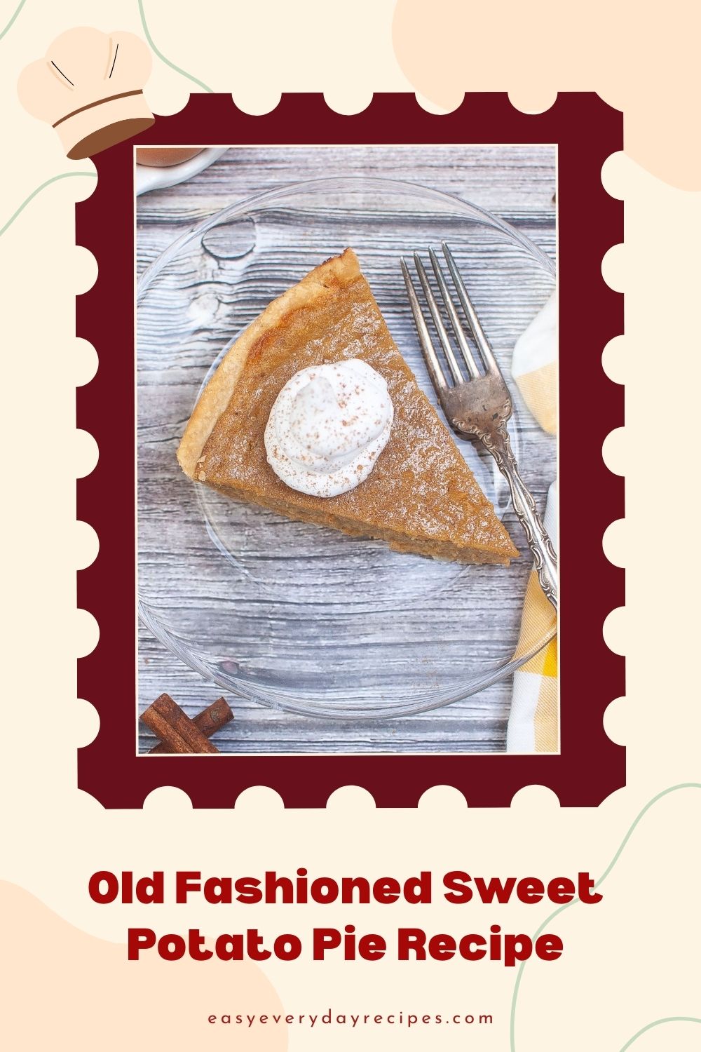 Southern Sweet Potato Pie Recipe 12 Old Fashioned Sweet Potato Pie Recipe pin