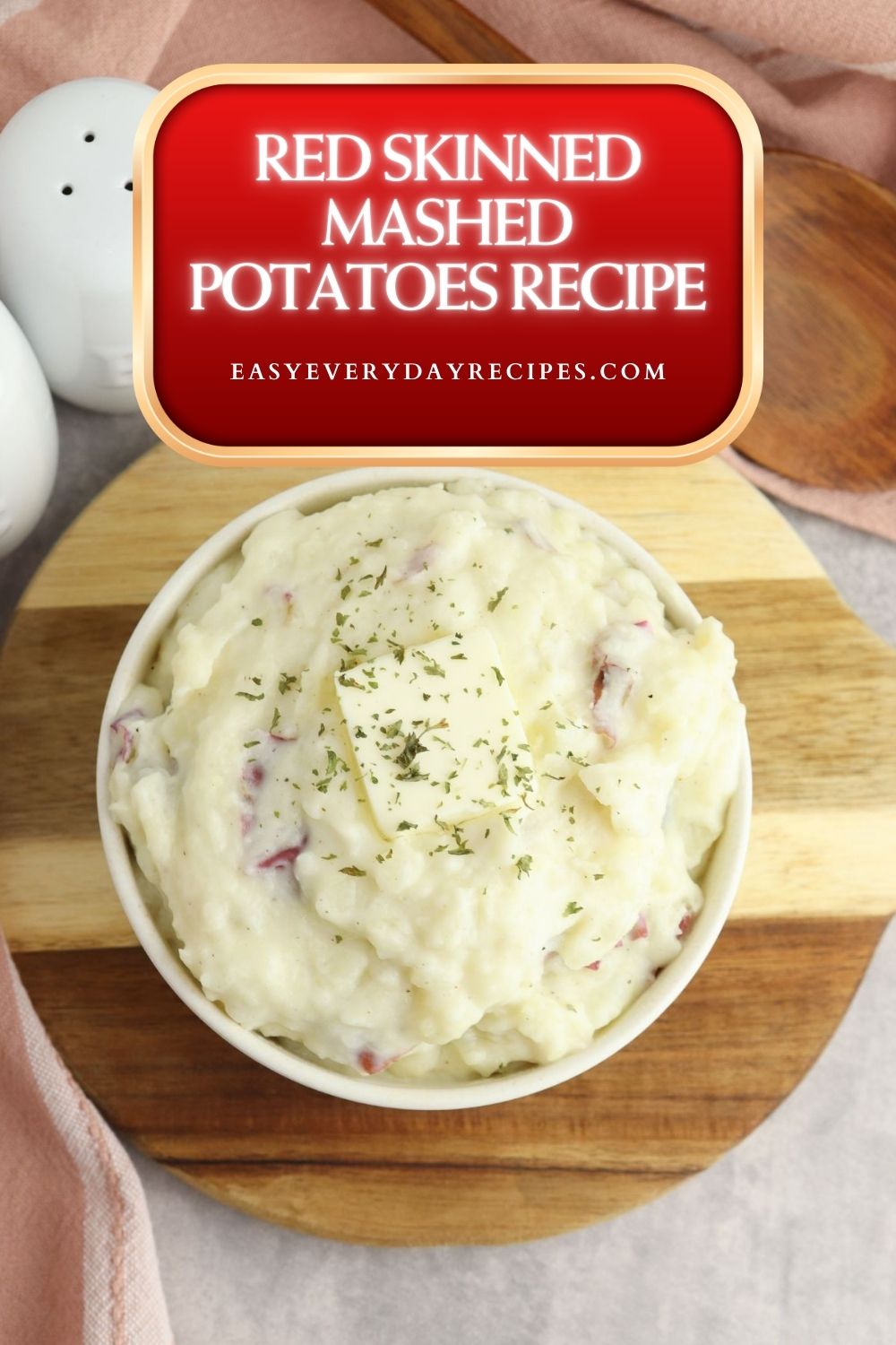 Red Skin Mashed Potatoes 12 Red Skinned Mashed Potatoes Recipe pin